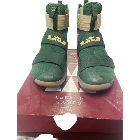 Nike Zoom Lebron Soldier 10 Men’s Size 13 - NCAA BASKETBALL Baylor university BU - Picture 6 of 7